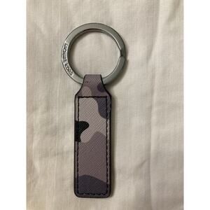 MICHAEL KORS GRAY, TAN, BLACK CAMO KEY CHAIN